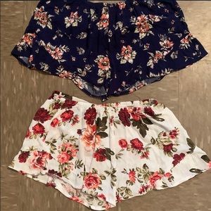 Floral shorts